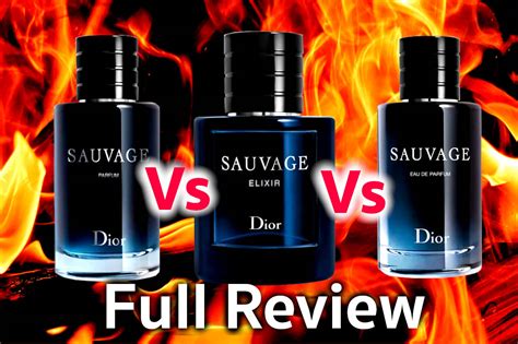 difference in sauvage parfum and eau de parfum|sauvage perfume vs perfume.